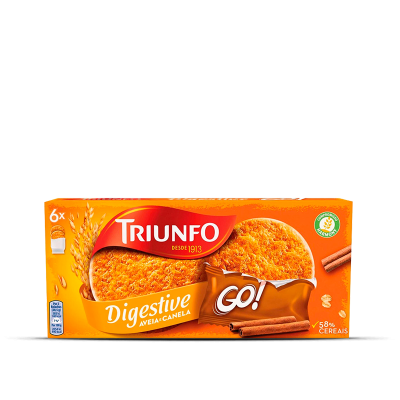 Triunfo Digestive Go! Cinnamon 171g